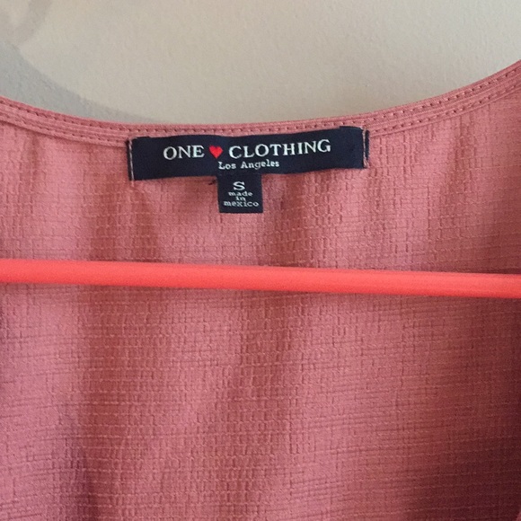 Pink Ruffle Crop Top - Picture 2 of 5